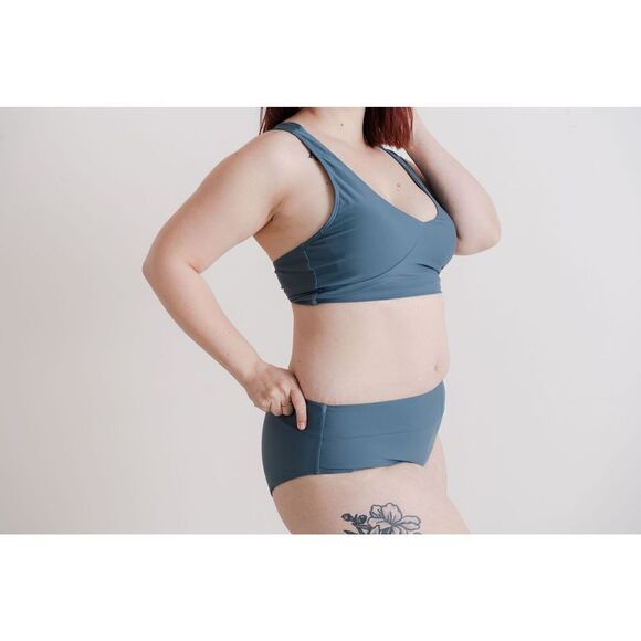 Athletic Crossback Bikini Swimsuit Top 2 Pack - Picture 8 of 14